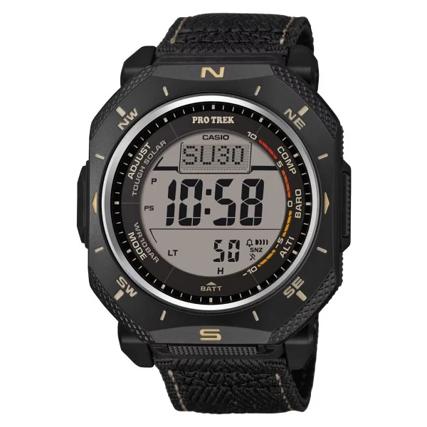 Casio Pro Trek PRG-69B-1DR Kumaş Kordon Kol Saati - Görsel 10