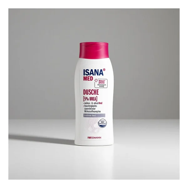 Isana Med Nemlendirici Duş Jeli %5 Ure 250 ml - Görsel 3