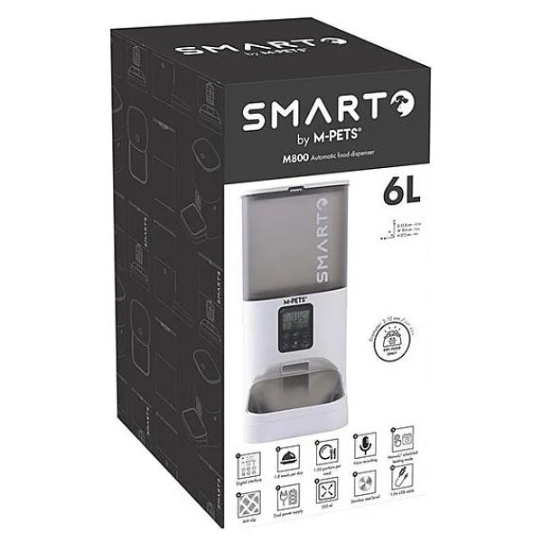 M-Pets Smarto M800 6 lt Otomatik Mama Kabı - Görsel 8