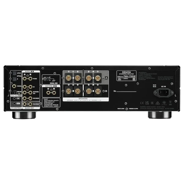 Denon PMA-1700NE Siyah Amplifikatör - Görsel 2