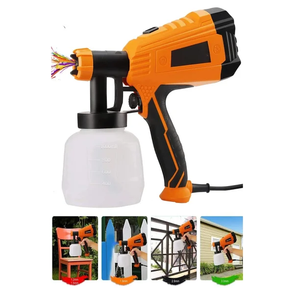 Profesyonel 950 W Sx 6606 Elektrikli Sprey Boya Püskürtme Tabancası Dezenfektan Ilaçlama Makinesi - Görsel 5