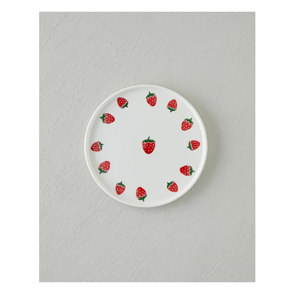 English Home Berry Seramik Kahvaltı Takımı 10 Parça 4 Kişilik Pembe - Görsel 4