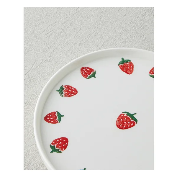 English Home Berry Seramik Kahvaltı Takımı 10 Parça 4 Kişilik Pembe - Görsel 6