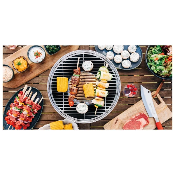 LotusGrill XL Yeşil Dumansız Kömürlü Mangal - Görsel 3