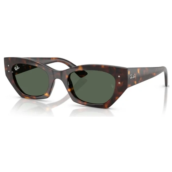 Ray-Ban Zena 4430 135971 Havana-Dark Green Güneş Gözlüğü - Görsel 6