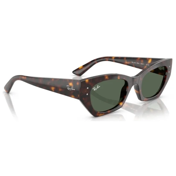 Ray-Ban Zena 4430 135971 Havana-Dark Green Güneş Gözlüğü - Görsel 4