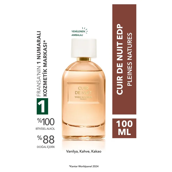 Yves Rocher Cuir de Nuit EDP 100 ml Kadın Parfüm - Görsel 9