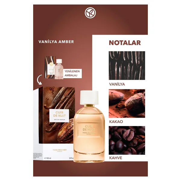 Yves Rocher Cuir de Nuit EDP 100 ml Kadın Parfüm - Görsel 4