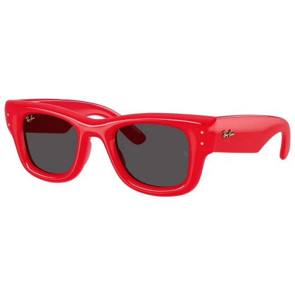 Ray-Ban Wayfarer Puffer 4940 683187 Red-Black Güneş Gözlüğü - Görsel 7