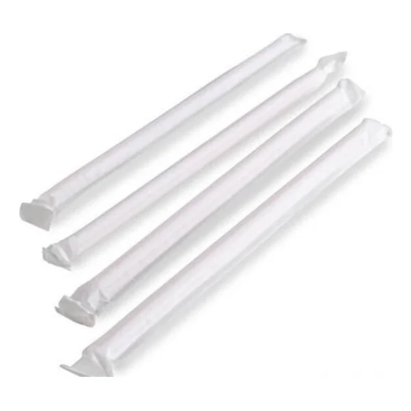 ŞEYLİŞEYLER Şeylişeyler - Kağıt Sargılı Pipet 19 cm 200'LÜ 5 Paket (1000 Adet) - Görsel 4