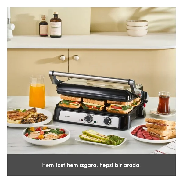 Emsan Toastmate 2000 W Izgara ve Tost Makinesi - Görsel 4