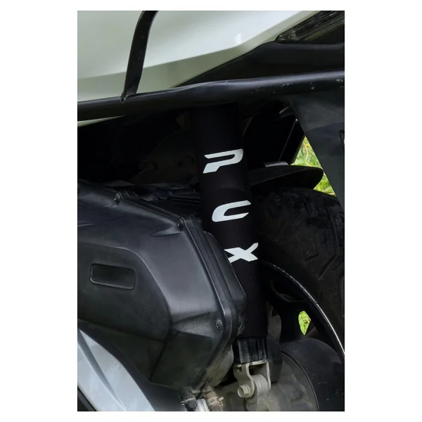 Motobros Honda PCX Motosiklet Amortisör Çorabı Neopren Toz Geçirmez - Görsel 4