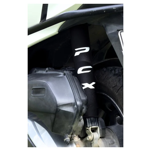Motobros Honda PCX Motosiklet Amortisör Çorabı Neopren Toz Geçirmez - Görsel 6