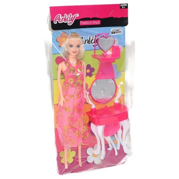 Anlily Makyaj Masalı Bebek 02260 - Görsel 2