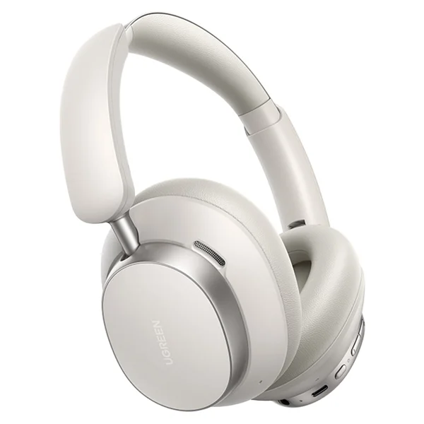 Ugreen Studio Pro HiTune Max 6 ANC Beyaz Kulak Üstü Bluetooth Kulaklık - Görsel 3
