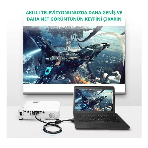 Ugreen 11632 5 m VGA Kablo - Görsel 4