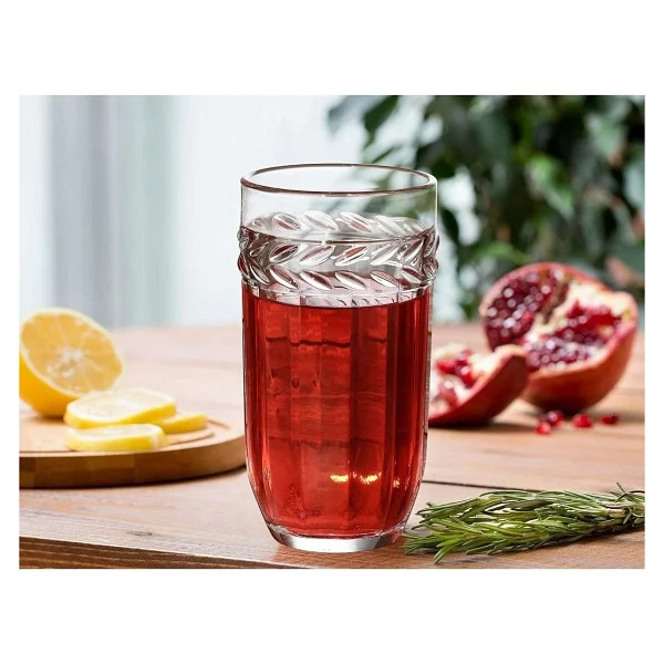Madame Coco Medeline 350 ml 4'lü Meşrubat Bardağı - Görsel 3