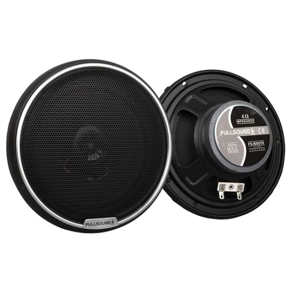 Fullsound Fs-1650Tk 16 Cm 6 İnç 200 Watt Tweeterlı Kapaklı Oto Hoparlör 2 Li Takım - Görsel 8