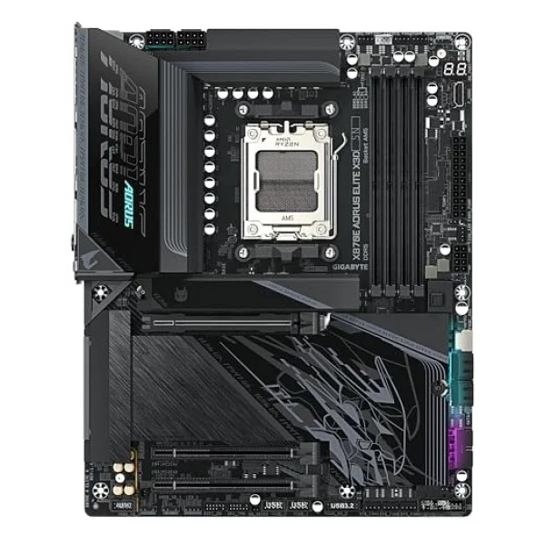 Gigabyte X870E Aorus Elite X3D AMD AM5 DDR5 ATX Anakart - Görsel 2