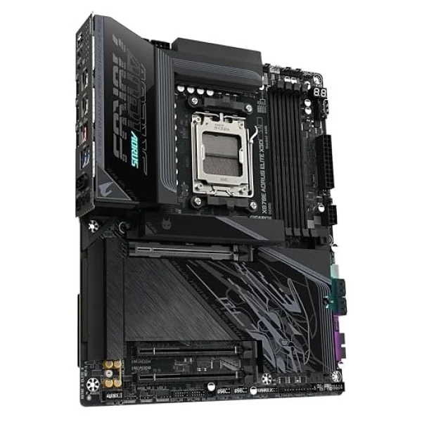 Gigabyte X870E Aorus Elite X3D AMD AM5 DDR5 ATX Anakart - Görsel 3