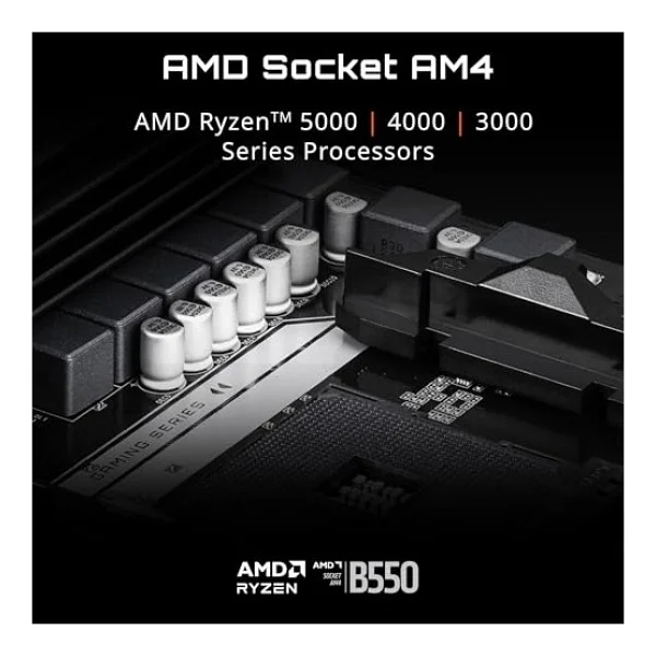 Gigabyte B550 Eagle WIFI6 AMD AM4 DDR4 ATX Anakart - Görsel 2
