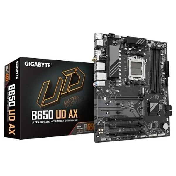 Gigabyte B650 UD AX Wi-Fi AMD AM5 DDR5 ATX Anakart - Görsel 4