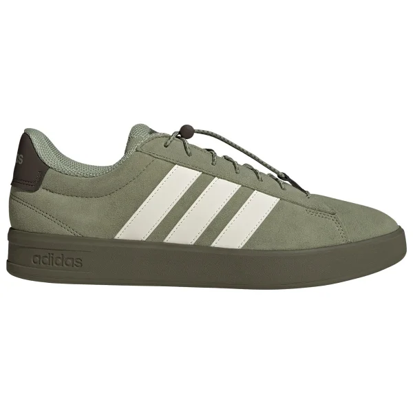 Adidas Grand Court 3.0 JQ7297 Yeşil-Beyaz Erkek Sneaker - Görsel 9