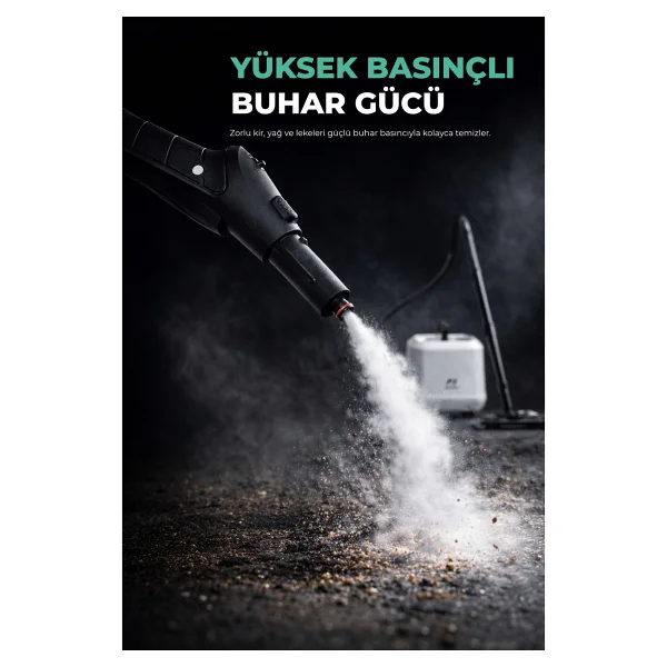 Pirantech CB-105A 2000 W Buharlı Temizleyici - Görsel 9