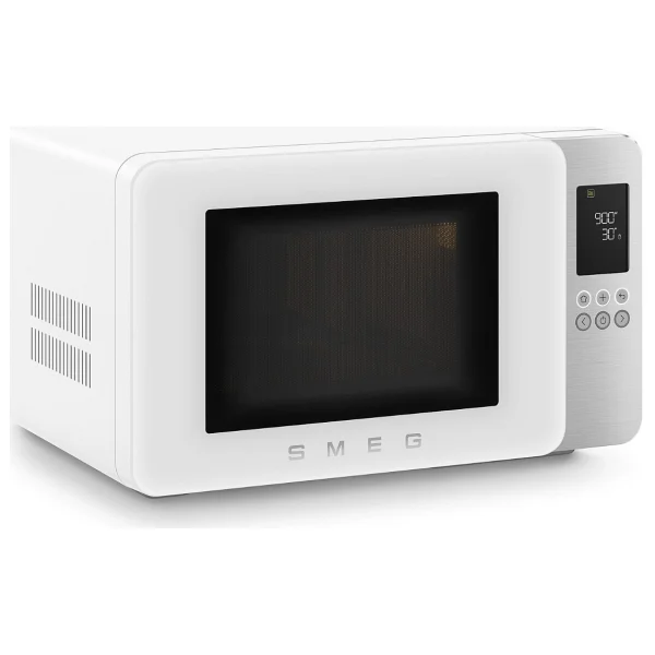 Smeg 4in1 50's Style Retro MOC01WHMEU Beyaz 29 lt Mikrodalga Fırın - Görsel 6