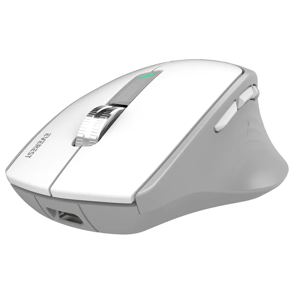 Everest SM-BT24 Beyaz Optik Kablolu/Kablosuz Mouse - Görsel 4