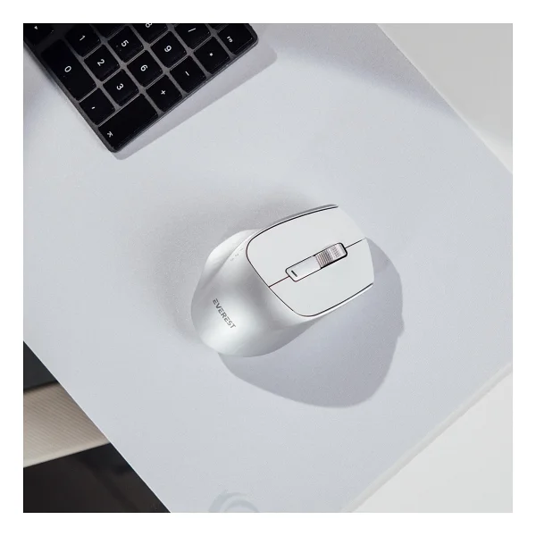 Everest SM-BT24 Beyaz Optik Kablolu/Kablosuz Mouse - Görsel 6