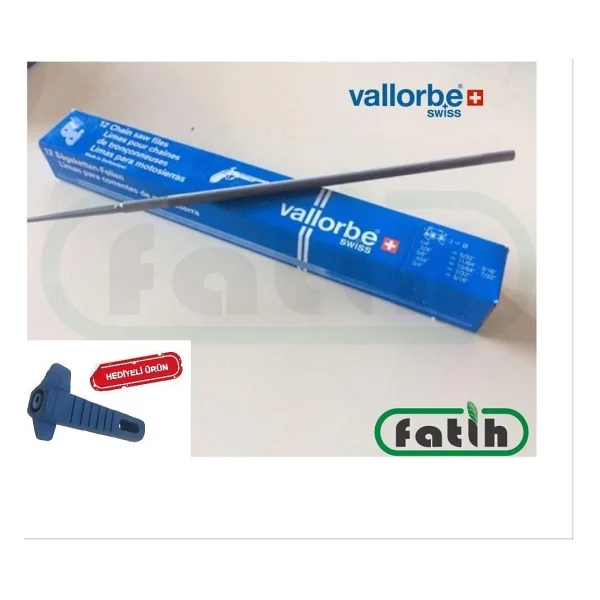 Vallorbe Eğe 1/4 - 3,2 Mm Motorlu Testere Eğesi Micro - Görsel 2
