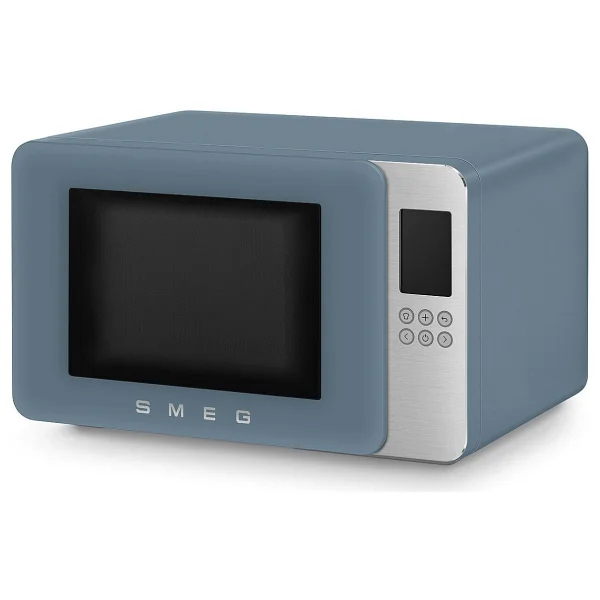 Smeg 4in1 50's Style Retro MOC01SBMEU Mavi 29 lt Mikrodalga Fırın - Görsel 8