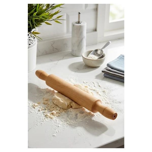 Orvila Döner Saplı Ahşap Merdane 45Cm - Görsel 2