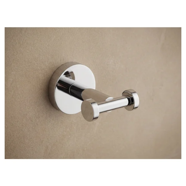 VitrA A44102 Base 200 İkili Krom Askı - Görsel 2