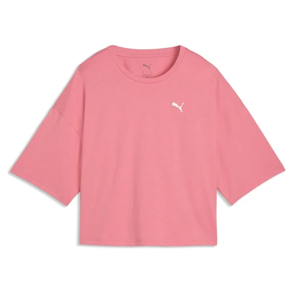Puma Wardrobe Essential 629743 Kısa Kollu Bisiklet Yaka Kadın Oversize Tişört - Görsel 9