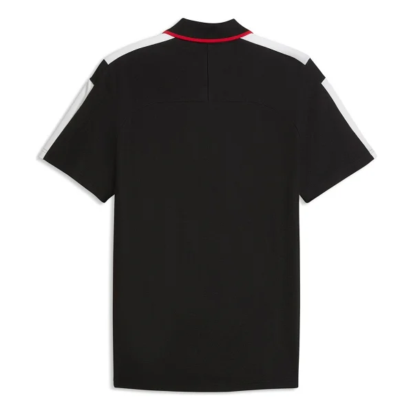 Puma Scuderia Ferrari MT7 635831-01 Siyah Kısa Kollu Polo Yaka Erkek Tişört - Görsel 5