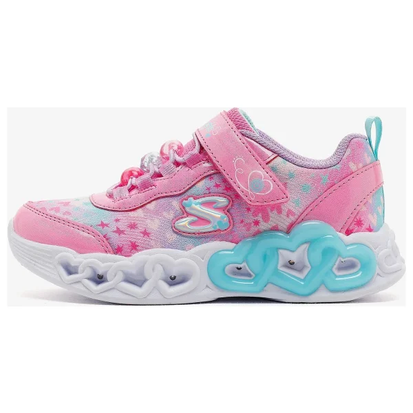 Skechers Infinite Heart Lights Heart Jewels 303261L Işıklı Kız Çocuk Spor Ayakkabı - Görsel 2