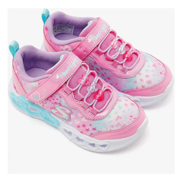 Skechers Infinite Heart Lights Heart Jewels 303261L Işıklı Kız Çocuk Spor Ayakkabı - Görsel 6