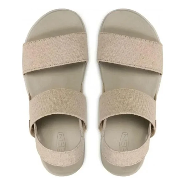 Keen Elle Backstrap 1026042 Krem Kadın Sandalet - Görsel 3