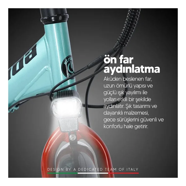 Strada E-Rapido 250 W Katlanabilir Elektrikli Bisiklet - Görsel 5