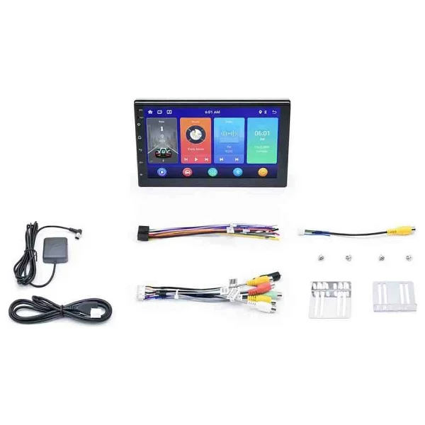 Naviactgo 7İNÇ 4GB RAM 64GB Hafıza QLED Fanlı Pro Android Multimedya Carplay Teyp - Görsel 2