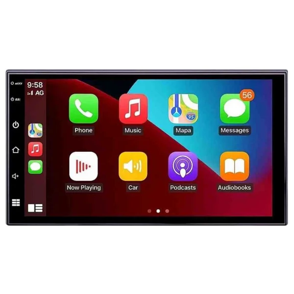 Naviactgo 7İNÇ 4GB RAM 64GB Hafıza QLED Fanlı Pro Android Multimedya Carplay Teyp - Görsel 3