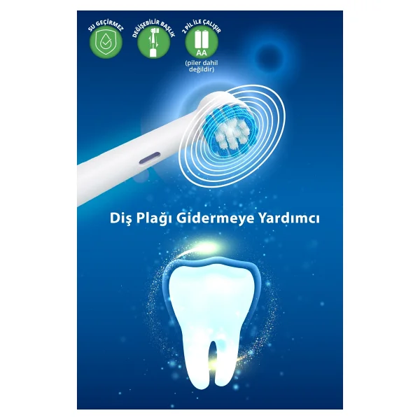 Kiwi KTB-6021 Pilli Diş Fırçası - Görsel 7