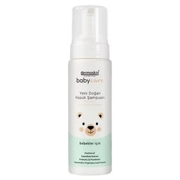 Dermoskin BabyCare Yeni Doğan Köpük Şampuanı 200 ml - Görsel 6