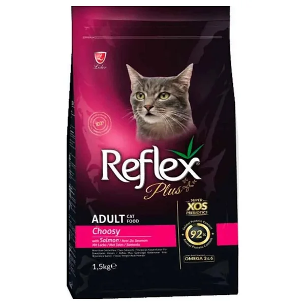 Reflex Plus Choosy Somonlu 1.5 kg Yetişkin Kedi Maması - Görsel 4