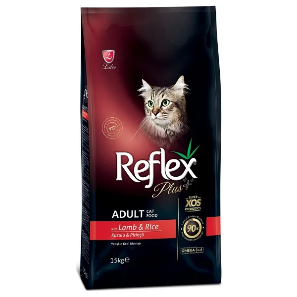 Reflex Plus Kuzu Etli 15 kg Yetişkin Kedi Maması - Görsel 2