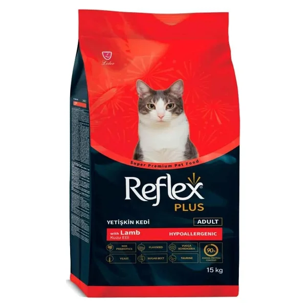 Reflex Plus Kuzu Etli 15 kg Yetişkin Kedi Maması - Görsel 4