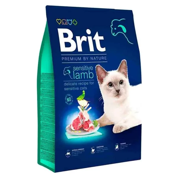 Brit Premium Sensitive Kuzu Etli 8 kg Yetişkin Kedi Maması - Görsel 6
