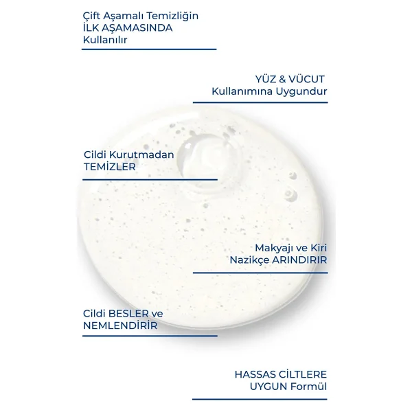 Cosmed Çift Aşamalı Temizlik Etkili Temizleme Yağı 1000 ml Tüm Cilt Tipleri İçin Arındırıcı - Görsel 6